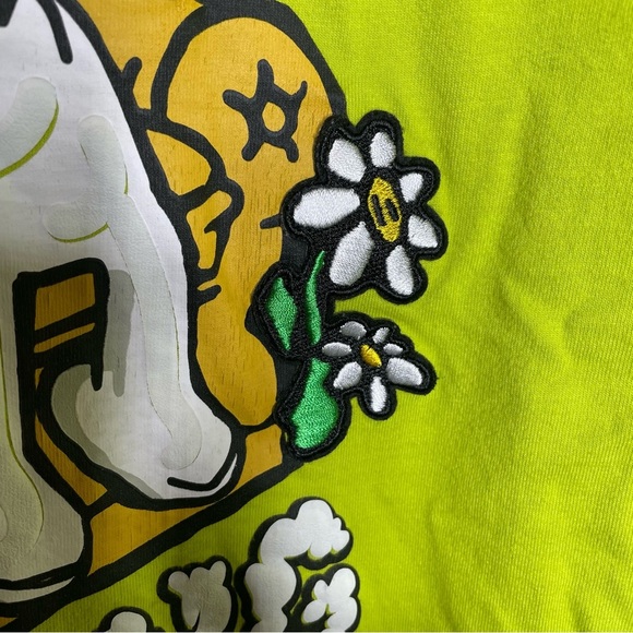 Wedding Cake Wake Bake And Cake Mens Small Graphic T-Shirt Lime Patches Smoke - Picture 5 of 12